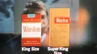 Winston cigarettes TV ad, 1970