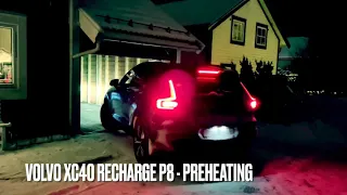 2021 - Volvo XC40 Recharge P8 - Preheating - volvolars.no