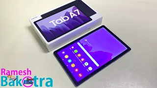 Samsung Galaxy Tab A7 Unboxing and Review