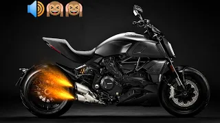 Pure sound of a Ducati Diavel 1260s | Ducati Diavel Exhaust Sound | Diavel 1260s Stock sound 😈