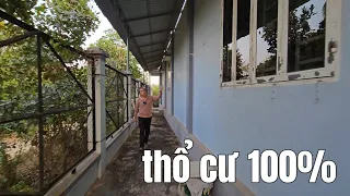 Việt Kiều bỏ Mỹ về quê sẽ mê căn nhà vườn 2 mặt tiền độc lạ này ở Tây Ninh cho mà xem 8x45