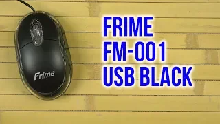 Распаковка Frime FM-001 USB Black