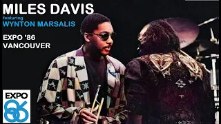 Miles Davis- June 27, 1986 Expo '86, Vancouver [with Wynton Marsalis]