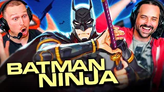 BATMAN NINJA (2018) MOVIE REACTION! FIRST TIME WATCHING! DC Animated | ニンジャバットマン | Batman Anime