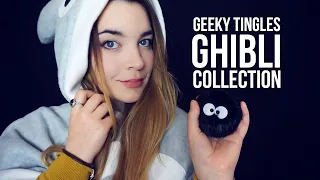 ASMR My Ghibli collection - A Show-and-tell with Nerdy Rambling [Geeky Tingles]