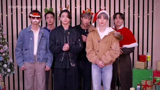 BTS (방탄소년단) sing 'Santa Claus is Coming to Town' @ iHeart Radio Jingle Ball 2020