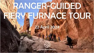 Fiery Furnace Adventure Tour in Arches National Park