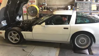 1991 Corvette ZR-1 dyno