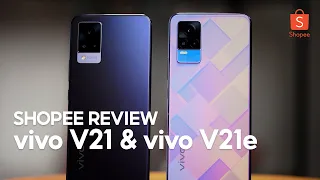 Shopee Review | Vivo V21 vs V21e - the ultimate selfie phone battle is here!