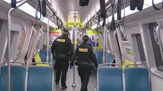 BART boosts police presence on trains in transit system