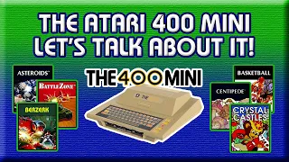 The ATARI 400 MINI - Is it Worth Getting? Can You Add Games to It? Let's Discuss It!