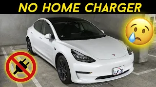 Living WITHOUT a Home Charger - Tesla Model 3 Standard Range Plus