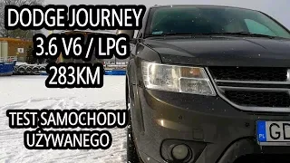 Dodge Journey 3.6 V6 / LPG 283KM test samochodu używanego PL