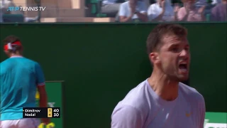 Grigor Dimitrov Sensational Shots in Defeat to Nadal | Monte-Carlo 2019