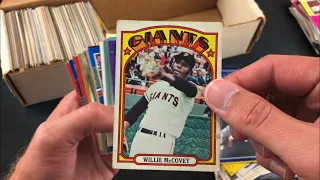 I FOUND VINTAGE BASEBALL CARDS IN THIS $3 FLEA MARKET BOX! Weekend Recap