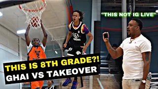 SKILLED 8TH GRADERS GO AT IT/ George Hill All Indy vs Team Takeover ft Big Ho IG LVE & Peyton Kemp!!