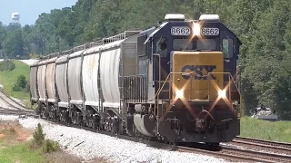 [3K] EMD and GE Here and There and Everywhere, Carlton - Winder, GA, 08/17/2016 ©mbmars01