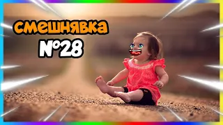 Смешнявка №28 | Подборка смешных видео #смех #юмор #рофлы