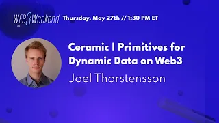 Ceramic 🛠 Primitives for Dynamic Data on Web3