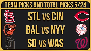 FREE MLB Picks Today 5/24/23 Baseball MLB Picks and Predictions