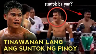 MEXICANO NA TINAWANAN LANG ANG SUNTOK NG PINOY : AYUN KNOCKOUT TULOY!