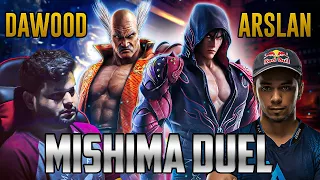 Arslan's Jin fights Dawood's Heihachi on a Mishima duel!