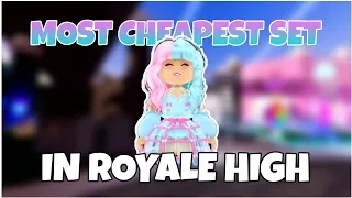 What's The Cheapest Set in Royale High?