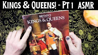 ASMR | Saxons! Alfred the Great to Harold II - British Kings & Queens in a Whisper!! - Part One