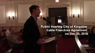 Mayor Steve Noble Public Hearing Cable with (Spectrum)