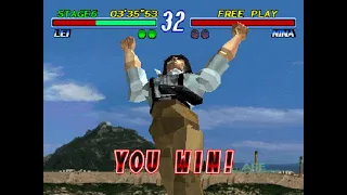 Tekken 2 (PSX) Longplay - Lei Playthrough