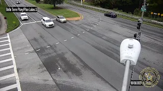 Wild video shows 76-year-old woman fleeing hit-and-run crash with other driver on hood of her SUV