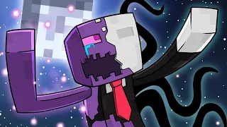 How ENDERMAN became SLENDERMAN ORIGIN STORY - Minecraft Animation