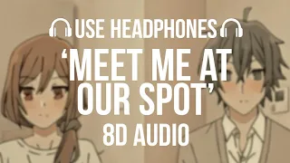 WILLOW, THE ANXIETY, Tyler Cole - Meet Me At Our Spot (8D AUDIO) (Live Version)