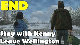 Stay with Kenny Ending Leave Wellington The Walking Dead Season 2 Episode 5 No Going Back