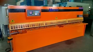 4mm cutting thickness hydraulic Shearing machine, 3200mm sheet cutting machine to India