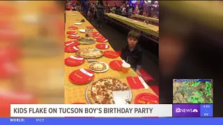 Six-year-old Tucson boy heartbroken when no one shows up to his birthday party