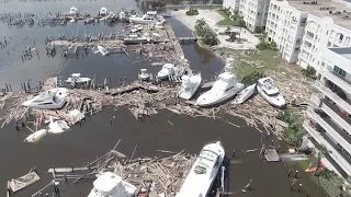 VIDEO: Astounding view of Orange Beach devastation from drone after Sally