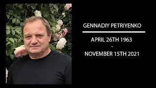 17 Ноября 2021 - Петриенко Геннадий