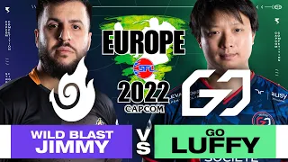 Jimmy (Ryu) vs. Luffy (R.Mika/Rose) - BO3 - Street Fighter League Pro-EU 2022 Week 13