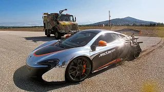 H έξοδος της McLaren του Πανόπουλου με 300χλμ./ώρα