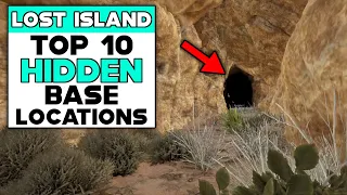 ARK LOST ISLAND TOP 10 HIDDEN BASE LOCATIONS