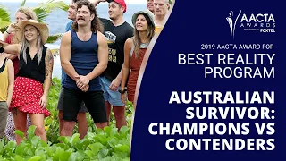 AUSTRALIAN SURVIVOR wins Best Reality Program | 2019 AACTA Awards presented by Foxtel