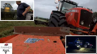 DISASTER ON THE PIT!! - VENIERI SHOVEL PUSHES UP ITS LAST SILAGE!! 2ND CUT SILAGE