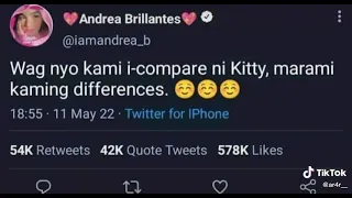 SAVAGE | Andrea Brillantes vs Kitty Duterte |  TARAY NI KITTY