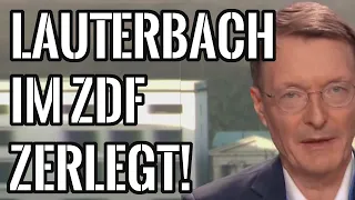Karl Lauterbach wird im ZDF für die Corona-Panik zerlegt: "Warum übertreiben Sie immer?"