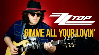 Как играть ZZ TOP Gimme All Your Lovin' на гитаре