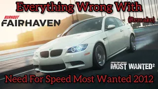 Everything Wrong With Need For Speed Most Wanted 2012 in surely more or less than 5 to 10 minutes