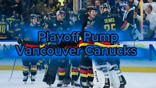 Vancouver Canucks Playoff Pump