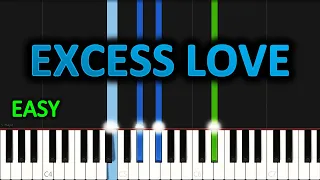 Mercy Chinwo - Excess Love | EASY PIANO TUTORIAL BY The Piano Pro