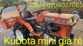 Kubota siêu mini chỉ 31tr có đuôi xới liên hệ mua máy zalo thành luân đaknong 0836709886-0706027083